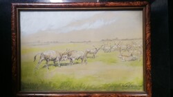 George Vastagh Jr. watercolor