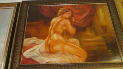 Csomor Katalin "Fésülködő hölgy"