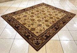 3785 Gyönyörű Isfahan mintás gyapjú perzsa szőnyeg 200X250CM INGYEN FUTÁR