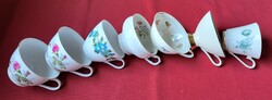 7db Weimar PSK Tettau Winterling Bavaria német és kínai porcelán csésze csomag kávés teás