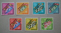 1967. TOGO - Togo napja a montreali EXPO'67 világkiállításon - ** (Mi607-613)