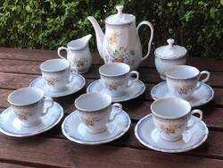 17 db-os kínai porcelán teás készlet