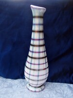 Retro Iparművészeti váza 35,5 cm  SÉRÜLT