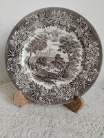 Angol vas porcelán disztanyer
