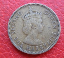 Hong Kong 10 cents 1956 (O43)