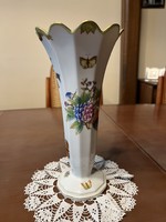Herendi Viktória mintás váza 22 cm magas javított!