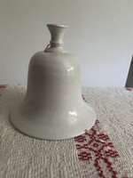 Nagyméretű , 14 cm magas , kerámia csengettyű