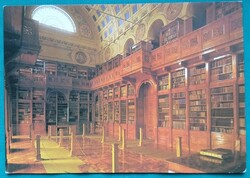 Zirc, Reguly Antal Tudományos könyvtár, postatiszta képeslap, 1983