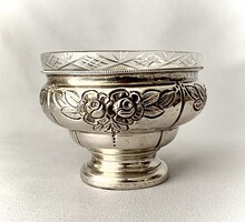 Ezüst kínáló, bonbonier - 79 gr.