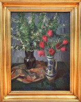 Somogyi Imre / Tulipán csendélet