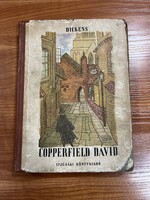 Charles Dickens: Copperfield Dávid 1954-es kiadású régi könyv