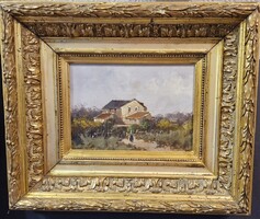 Galien Laloue (L Dupuy) Francia vidéki részlet