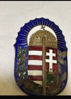 Vitézi jelvény, Hothy-féle eredeti jelzett Jerouschek gyártói jelölés