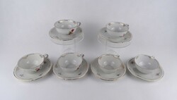 1W156 Régi hat személyes Stadtlengsfeld teáskészlet