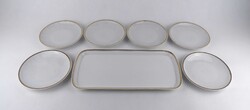 1W140 Alföldi porcelán 6 személyes süteményes készlet