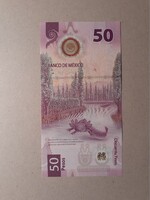 Mexikó - 50 Pesos 2021 UNC polymer
