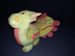 Retro nagy kedvenc átalakítható plüss sárkány tépőzáras játék figura 18 X 22 cm a képek szerint