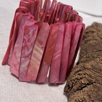 Gyöngyház  karkötő  4  cm-es