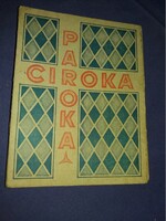 Antik " Ciróka - Paróka " kreatív mágneses vasporos játék ritkaság a képek szerint