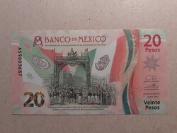 Mexikó - 20 Pesos 2021 UNC polymer