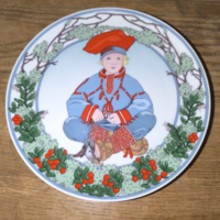 Unicef Heinrich W. Germany Villeroy & Boch falitányér