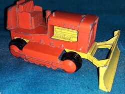 Eredeti angol LESNEY-MATCHBOX-KING SIZE K-17 CASE TRACTOR - tolólapátos fém kisautó a képek szerint