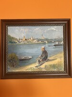 Oszoli Piroska festmény