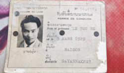 Règi Laos ès Cambodia jogosítvàny