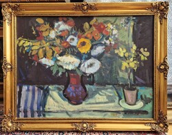 Balogh Ervin 1960 / Virágcsendélet