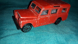 Eredeti BURAGO - LAND ROVER - 1:47 MODELLAUTÓ jeep - dzsip fém kisautó a képek szerint
