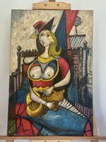 Pablo Picasso olajfestmény