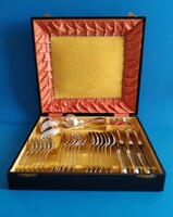 Silver 6-person cutlery set 27 pieces 1.664 Grams