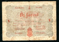 Szabadságharc 1848 5 Forint