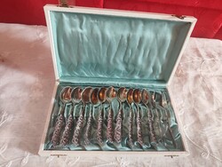 Ezüst kiskanál készlet, 156 gr