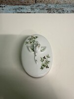 Hollóházi Erika mintás Fogós Porcelán Bonbonier A156