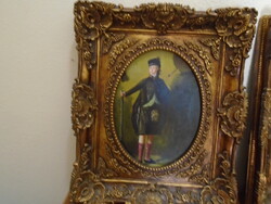 Richly designed picture frames