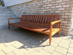 Miroslav Navratil kanapé csehszlovák ritka retró MID century