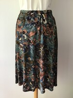 Színes, vintage, pamutkrepp szoknya. L-XL-es.
