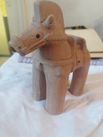 Kínai Jelzett, Agyagkerámia Szobor