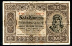 1920 100 Korona ropogós