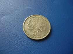 PORTUGÁLIA 50 CENTAVOS 1963