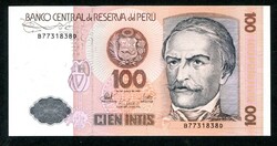 Peru 1987 100 Intis