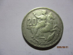 Görög ország: Nagyon ritka:1960 ezüst 20 Drahma, képek szerint