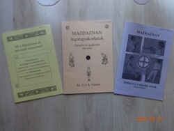 MAZDAZNAN füzetek: 3 db együtt