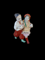 Ukrán népviselet Gopak (hopak) Porcelàn - USSR (Szovjet)