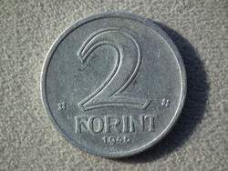 1946 2 Forint, forgalmi, nem Artex!