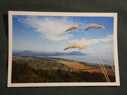 Képeslap,Balaton látkép,részlet,1986-