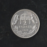 2 Korona 1913 ezüst