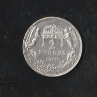 2 Korona 1914 ezüst.