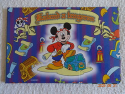 Walt Disney: KALAND A TENGEREN (Mickey egér) - kemény lapos mesekönyv